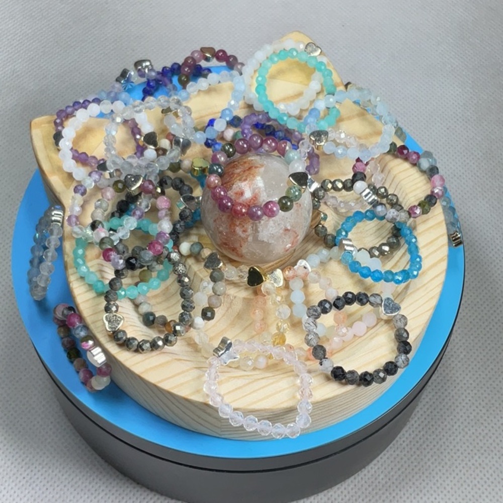 1 Piece Natural Quartz Ring
